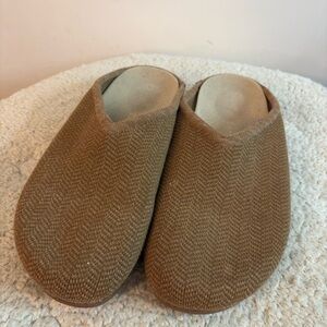 Rothys The Casual Clog Herringbone Size 10